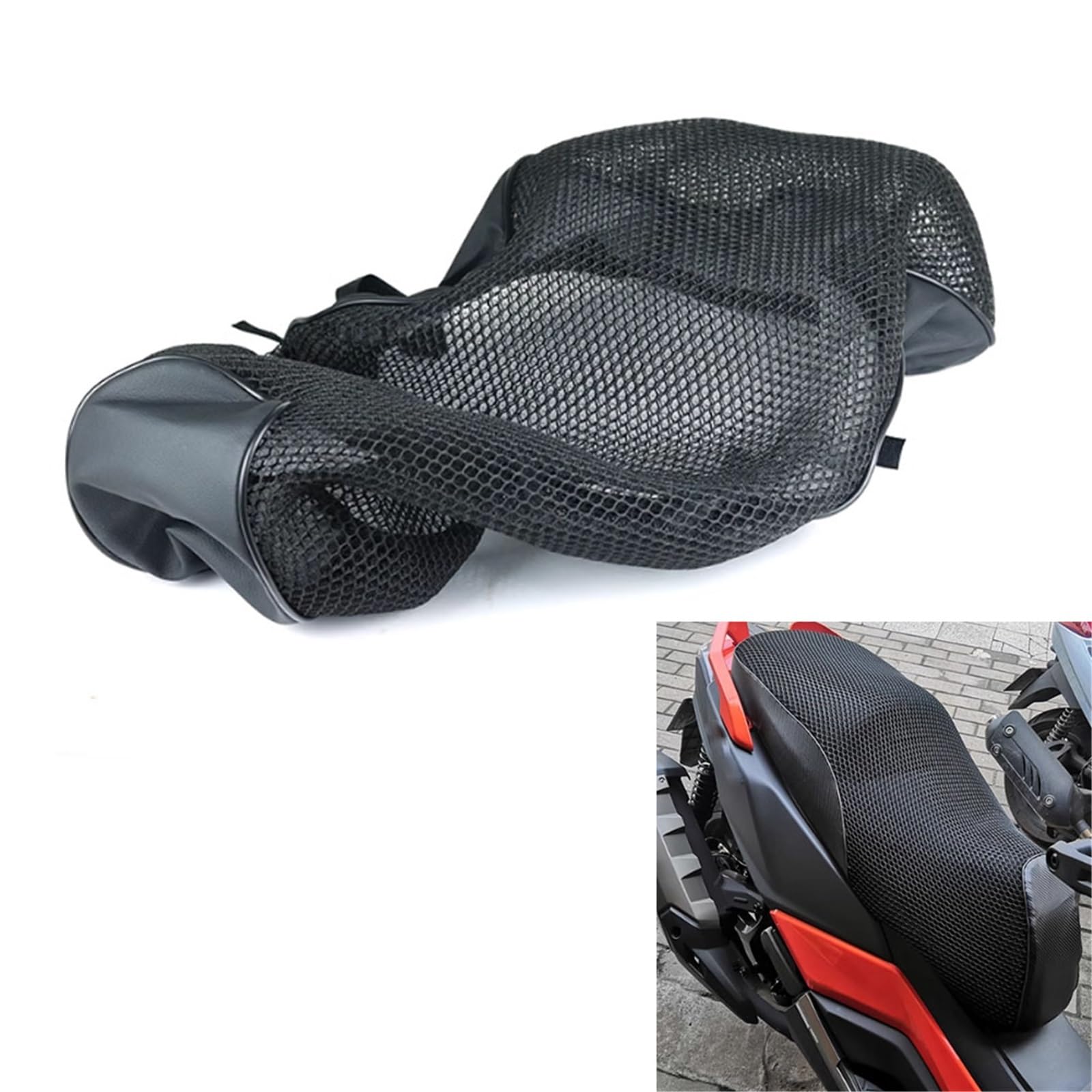 Coprisedile Per Cuscino Protettivo Traspirante 3D Per Moto Per KYMCO DTX360 DTX 360 S350 S250 Sella In Tessuto Di Nylon