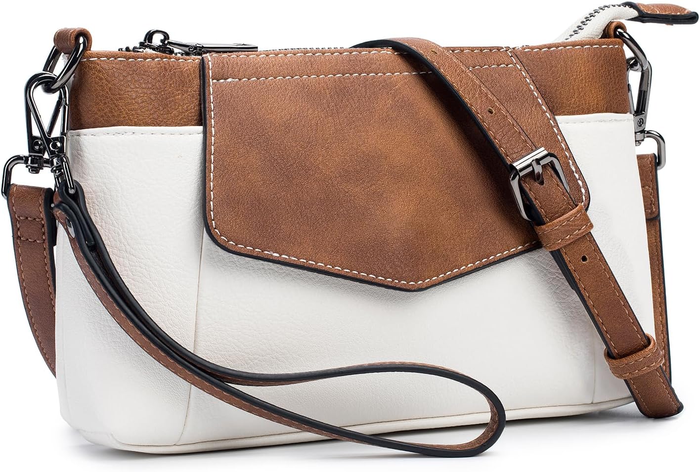 Switrock Small Crossbody Bags for Women, Cell Phone Bag Mini Over Wristlets Handbag Wallet Purse with Card Slots