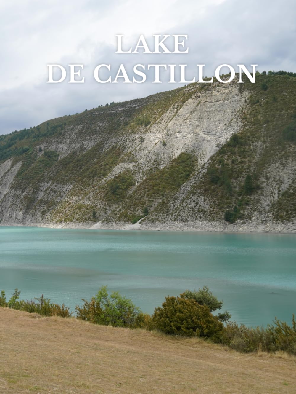 Livre décoratif lac de Castillon pour une ambiance montagne chic chez soi
