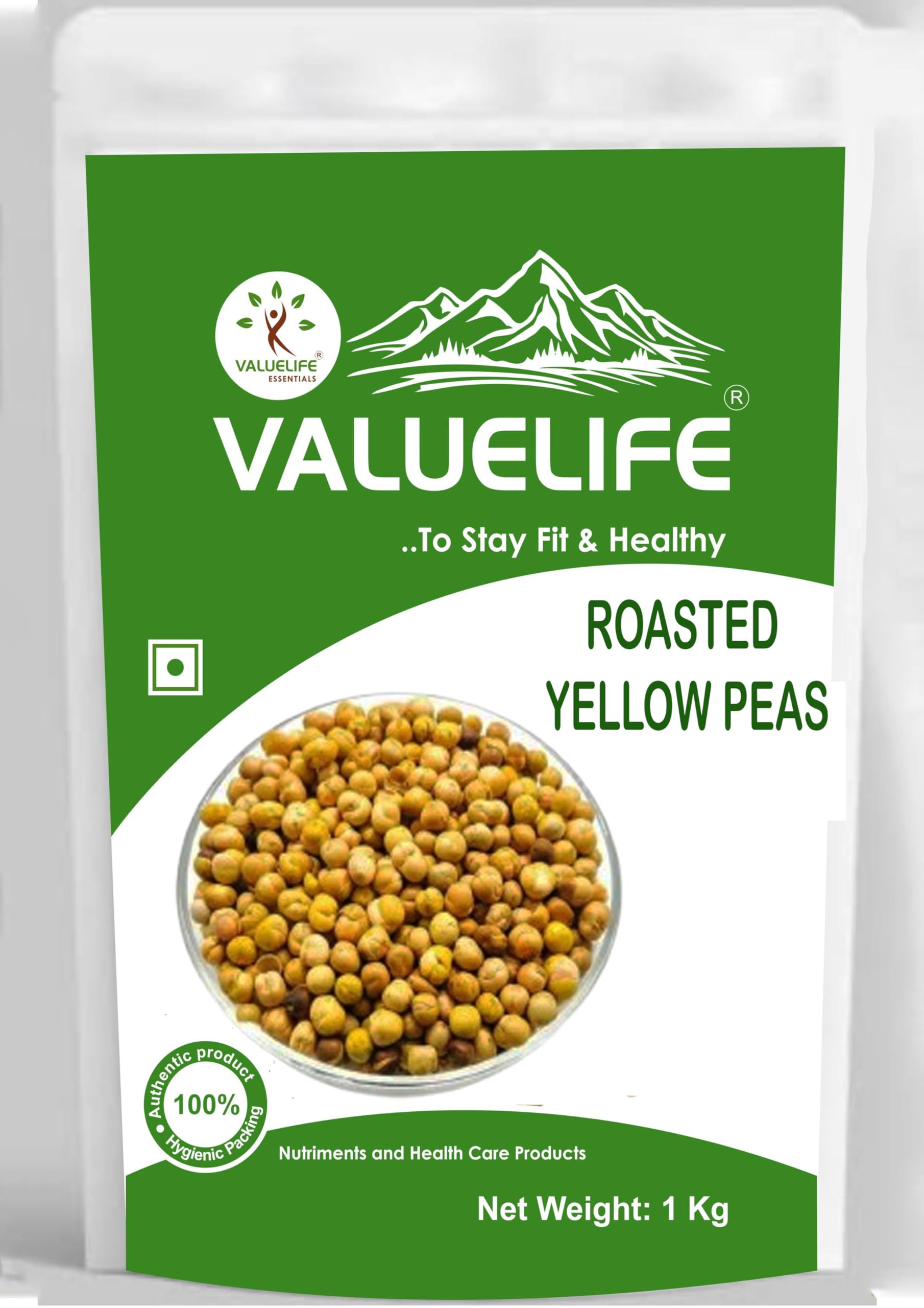 Valuelife Roasted Yellow Peas(Batani) (250g)
