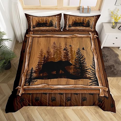 Miniatura 84 de Feelyou Juego de funda de edredón de rosas rosadas, tamaño Queen, juego de ropa de cama para el día de San Valentín, para niños, adolescentes