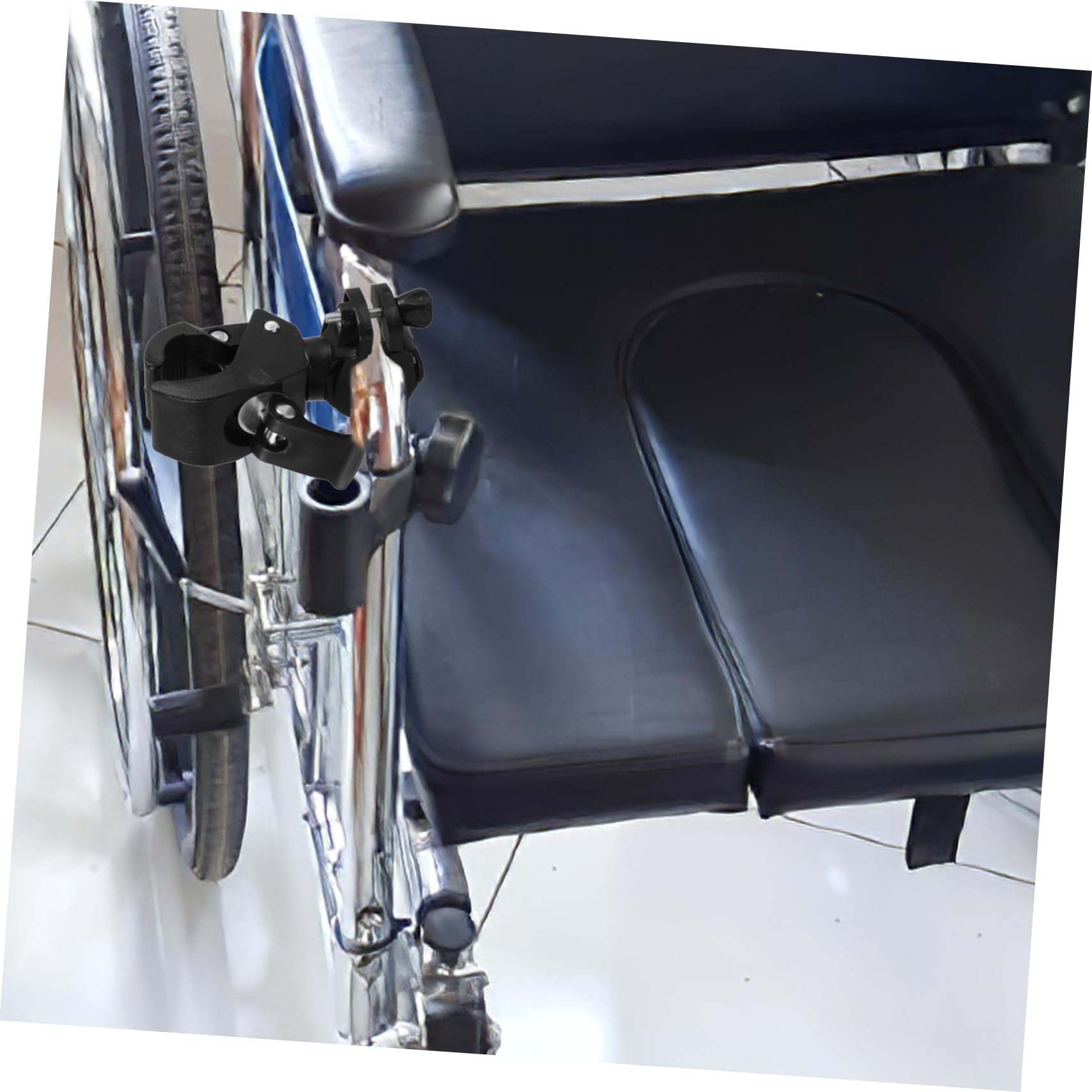 3 Series Porta Bastón Para Andador Para Personas Mayores Compacto Plegable Soporte Para Bastón Soporte De Fijación Para Scooter De Movilidad 2 piezas x 3
