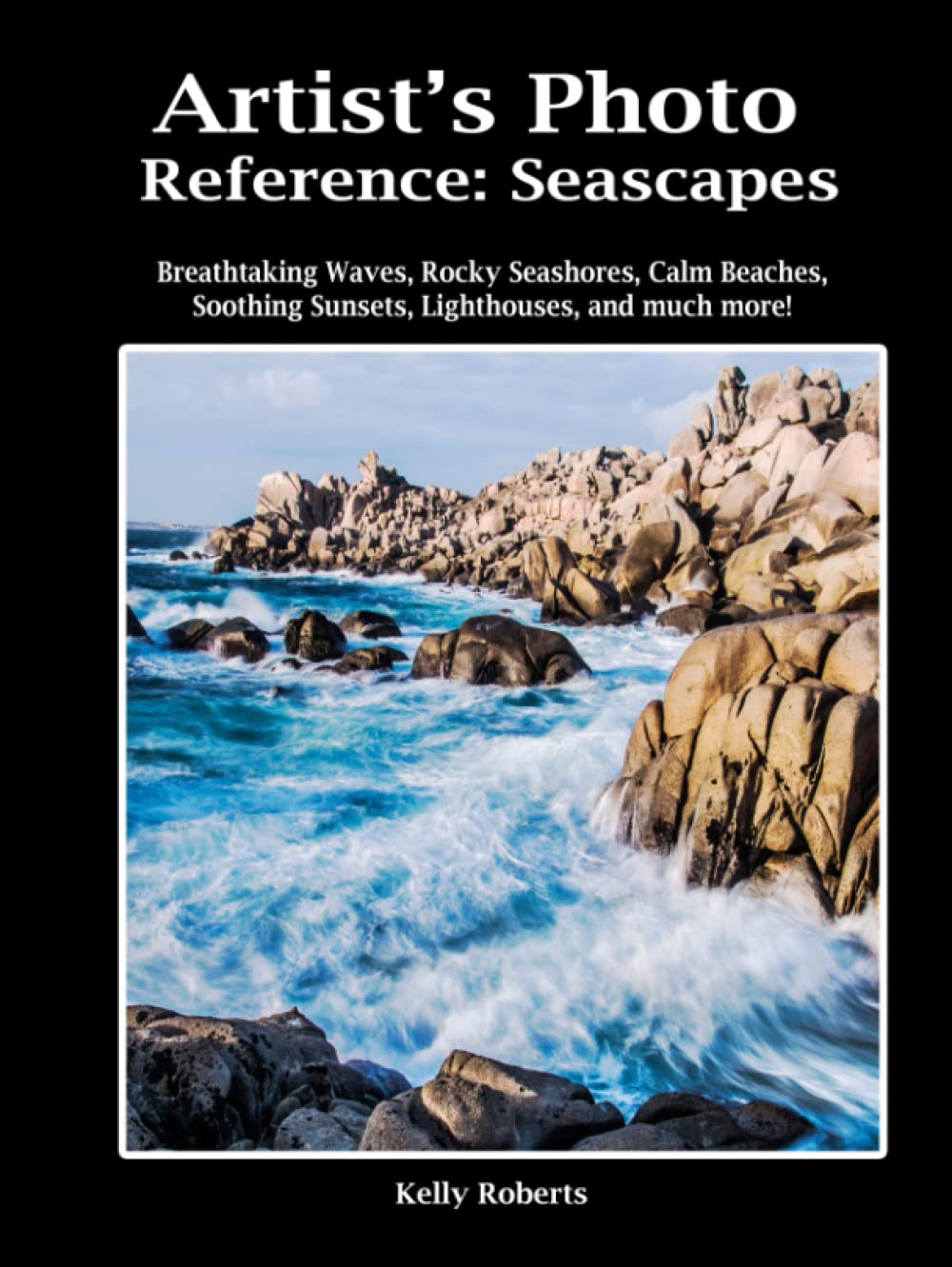 Artist's Photo Reference: Seascapes: Breathtaking Waves, Rocky Seashores, Calm Beaches, Soothing Sunsets, Lighthouses, and much more! (Paint & Draw Reference Photos)