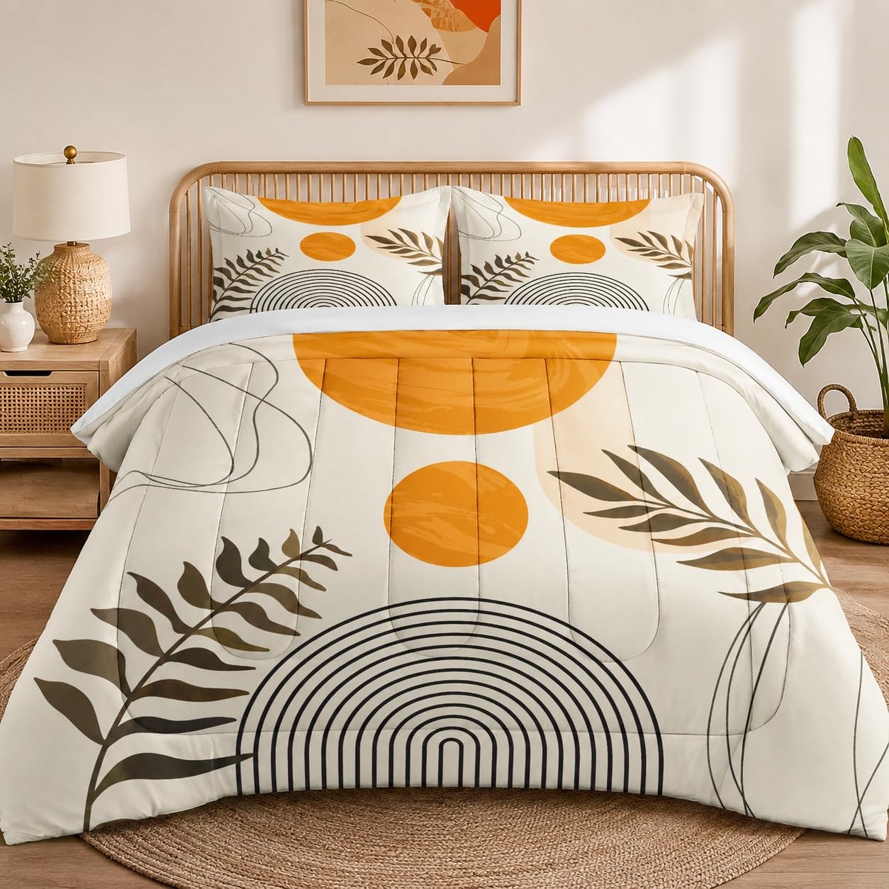 WeCozy Mushroom Moon Comforter Set - Queen -11