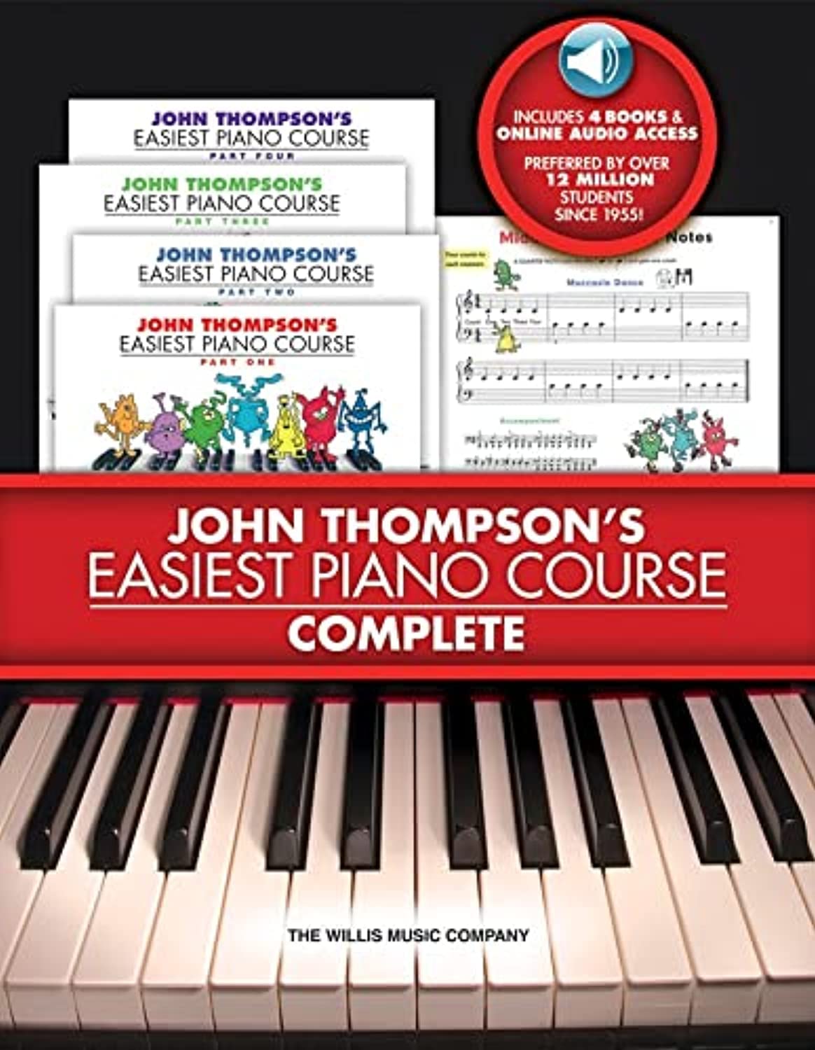 Hal Leonard Corporation John Thompson's Easiest Piano Course - Complete