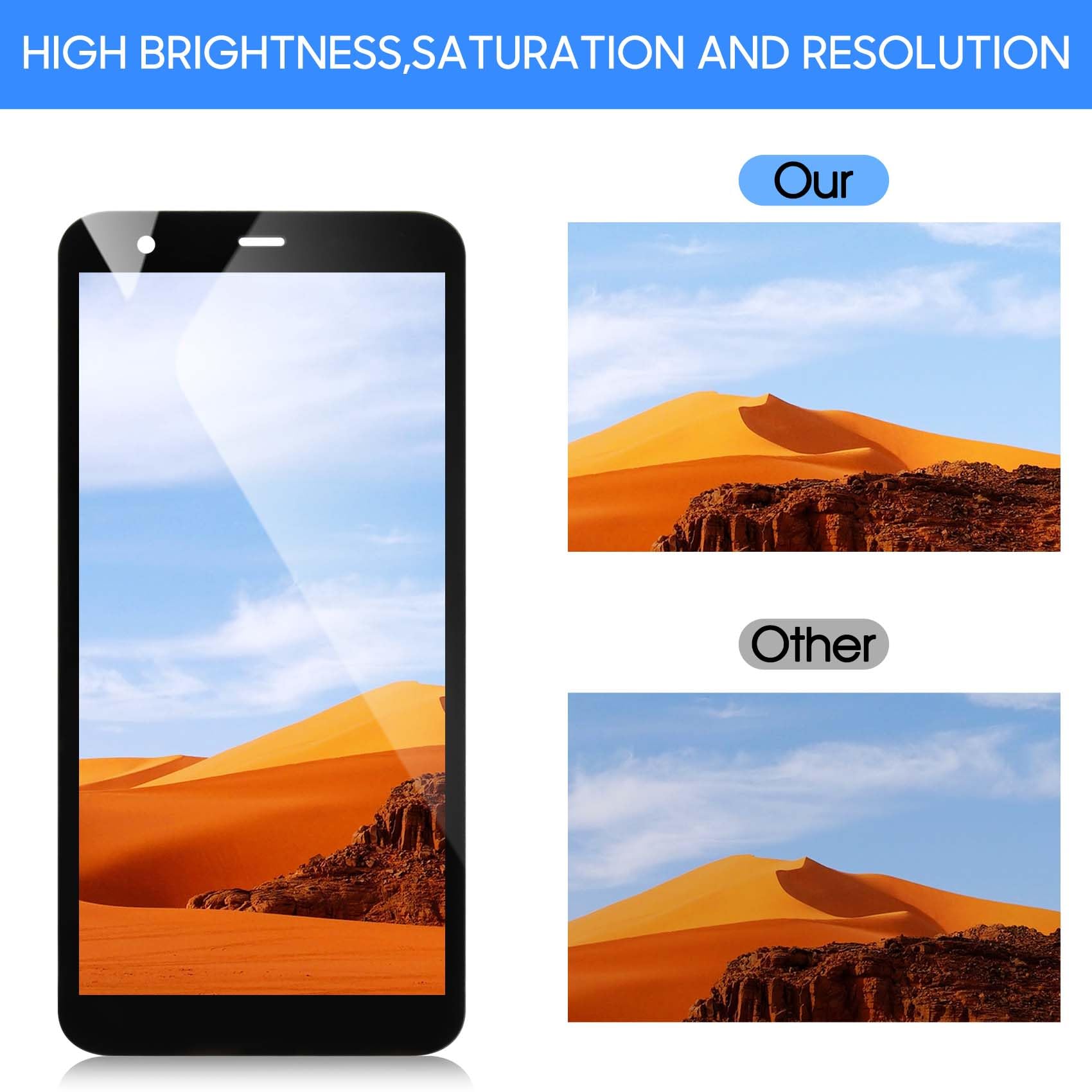 LCD Display Per Blackview BV6300 PRO | Schermo Sostituzione 5,7 Pollici | Con Strumenti E Vetro Temperato - Foto 2