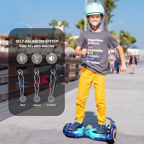 Miniatura 4 de Scooter, luces LED Bluetooth y Corlorful, regalos para niños y adultos, niñas y niños, para todas las edades Negro