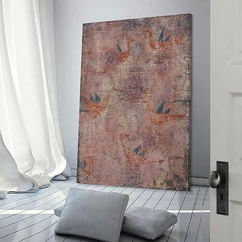 Miniatura 3 de Klee Paul - Blaugeflügelte Vögel (1925) Pintado a mano de calidad de museo pintura al óleo pósteres de pintura al óleo, impresiones en lienzo,