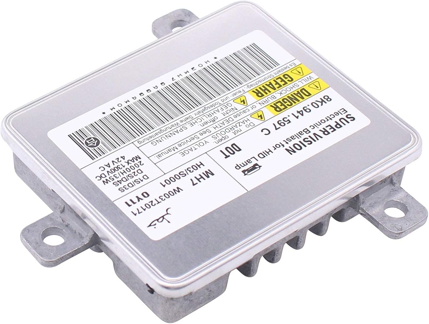 HID Préamplificateur Contrôleur Xenon Phare de Remplacement pour Q3 Q5 A3 A4 A6 A5 A7 A8 Alhambra Transporter Numéro de pièce 8K0941597C 8K0941597