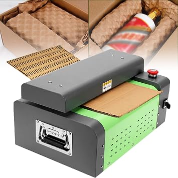 Waste Carton Paper Shredder Machine,Transforms Cardboard Into Packing Material,325mm Waste Carton Box Cutting Expanding Kraft Paper Machine,