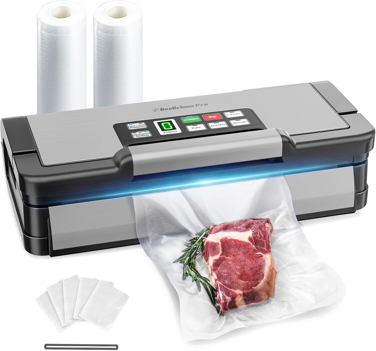 Beelicious Pro 90Kpa Vacuum Sealer (Grey)
