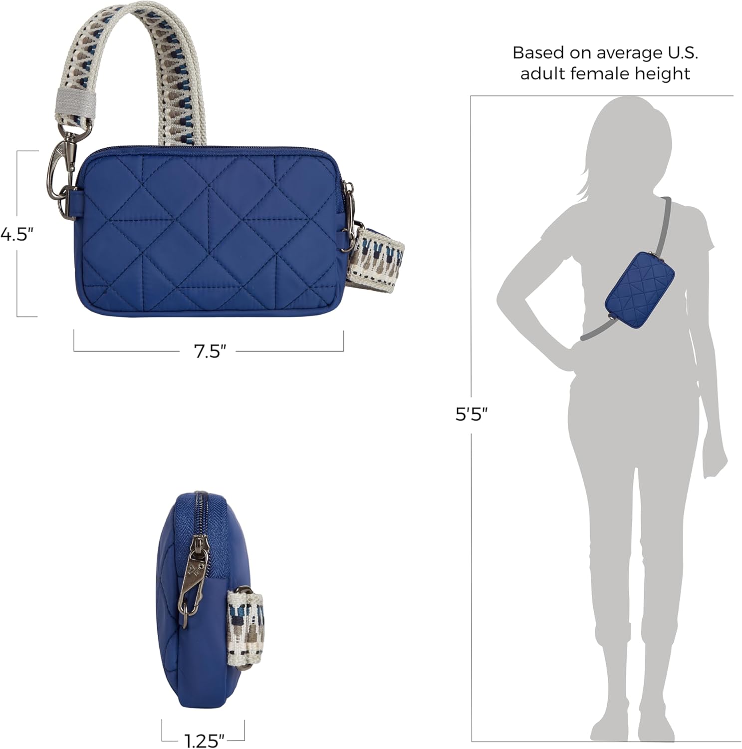 Travelon Anti-Theft Boho Phone Sling | Anti-Theft - Image 4