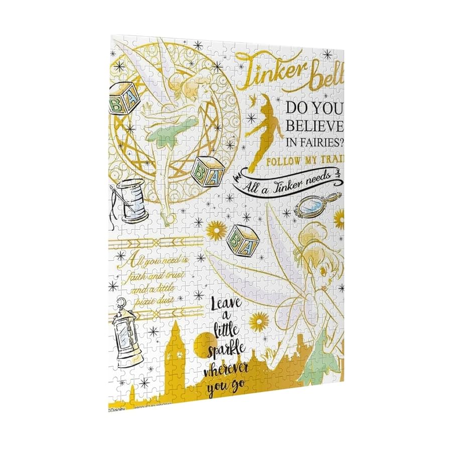 ティンカーベルパズル500ピース 新品 未使用 未開封 Amazon.co.jp: パズル ティンカーベル ジグソーパズル 木製 500