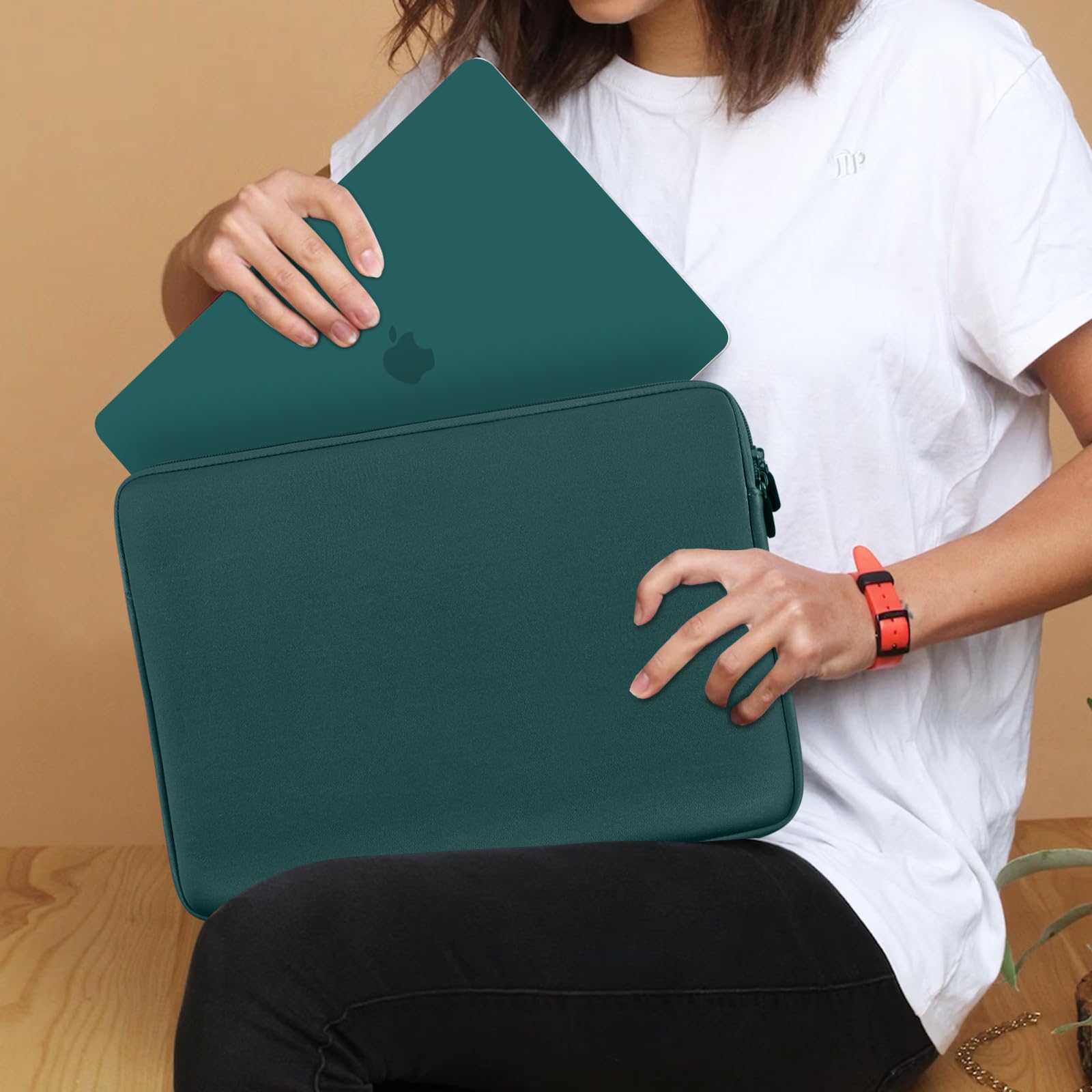 iCasso Funda compatible con MacBook Air de 15 pulgadas versión 2023 A2941 M2 Chip, funda rígida, funda, protector de pantalla, funda de teclado para MacBook Air de 15.3 pulgadas con bolsa pequeña,