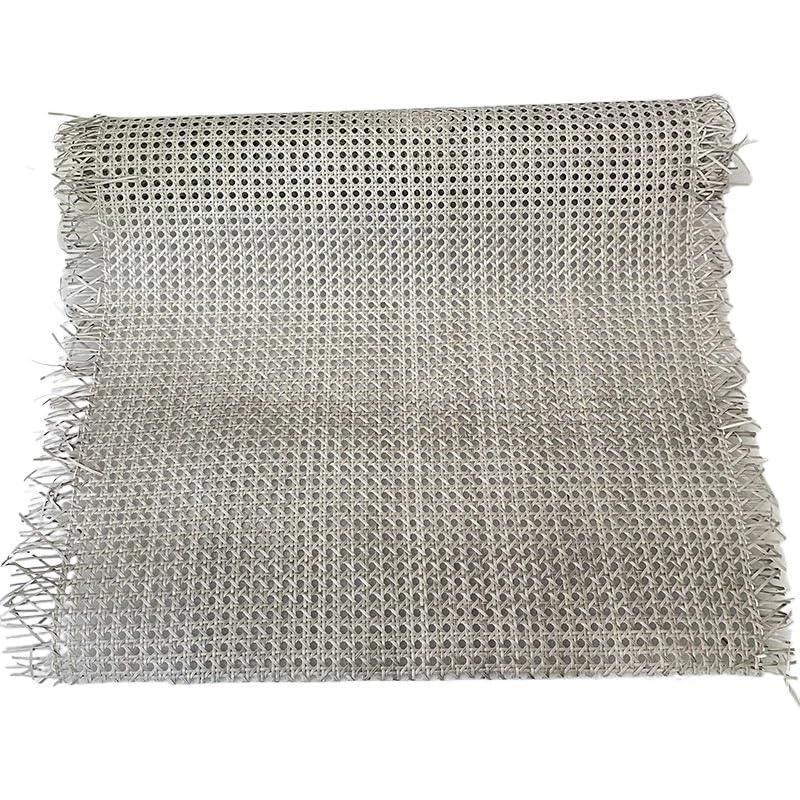 Woven Cane Roll for Furniture,Natural Rattan Webbi Plastic Rattan Cane Webbing Roll Wicker Sheet Outdoor Chair Table Furniture Repair Material(Grey White Color,45cm x 2meters) โ image 1