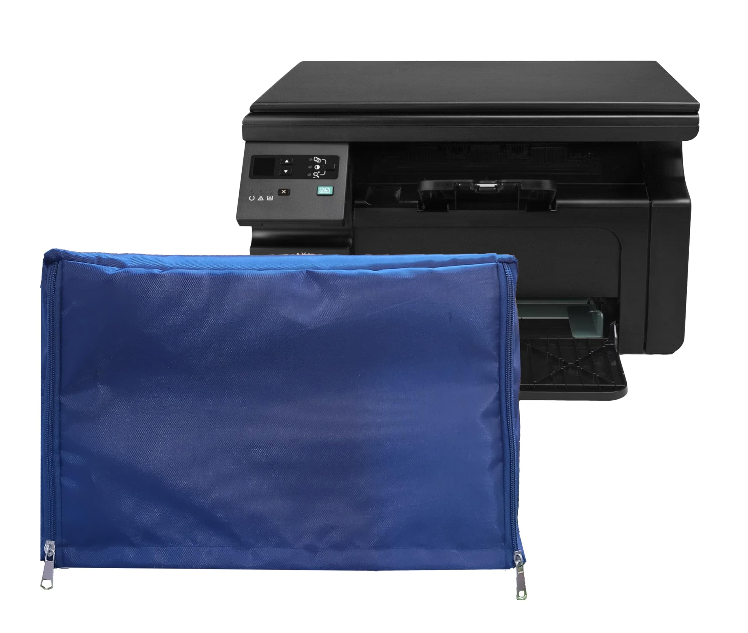 generic Vonbaer Dustproof Chain Monochrome Printer Cover For Hp Laserjet Pro M1136 Washable And Dustproof Blue Chain Printer Cover-picture-10