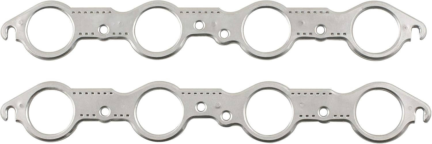 Header Gaskets Aluminum Layered Fits 1997-2017 GM 6.0L/6.2L/7.0L LS Engines