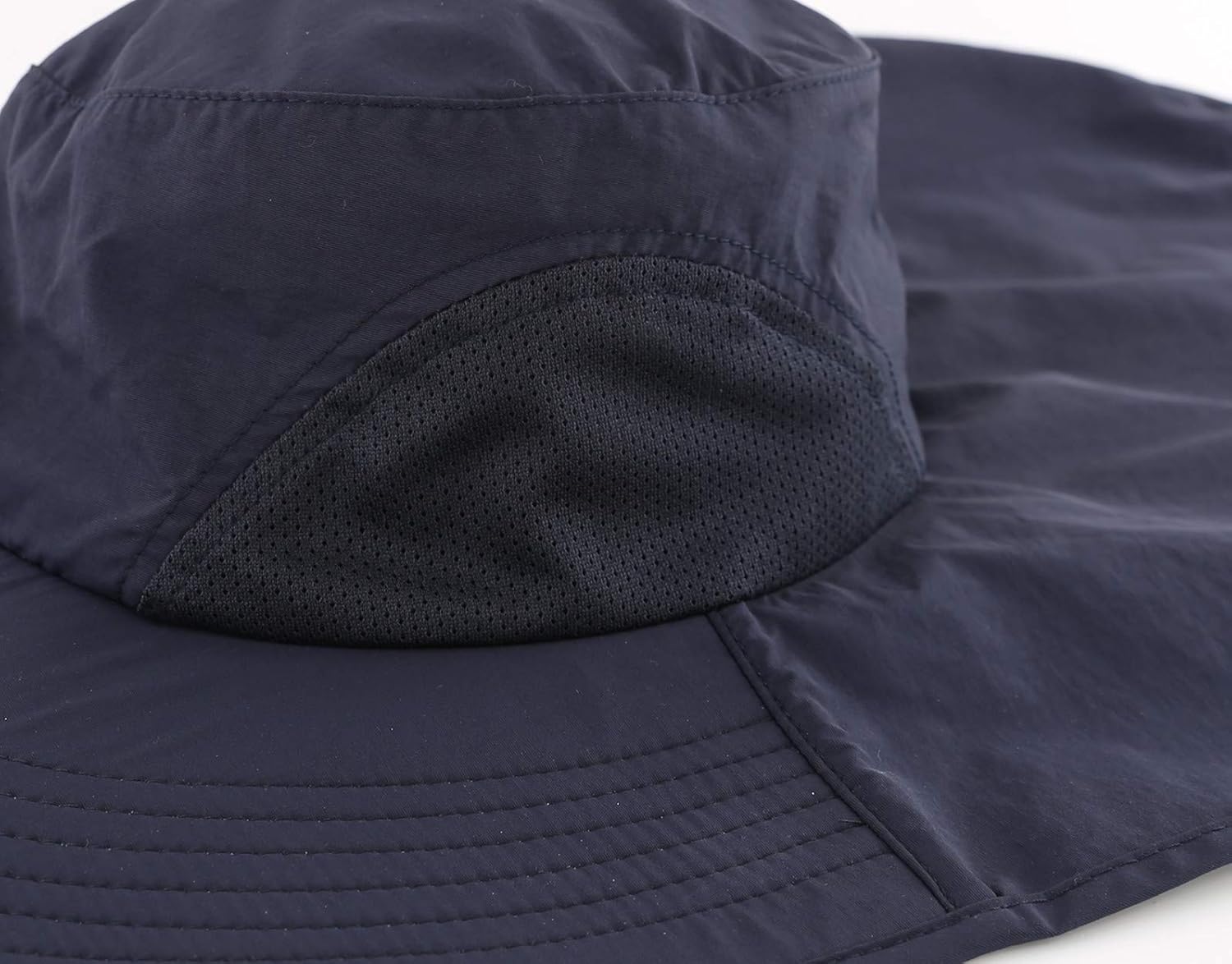 Magracy Herren Damen Outdoor-Sonnenhut mit Nackenklappe breiter Krempe Netzstoff UV-Schutz Hut Angelhüte - Image 5