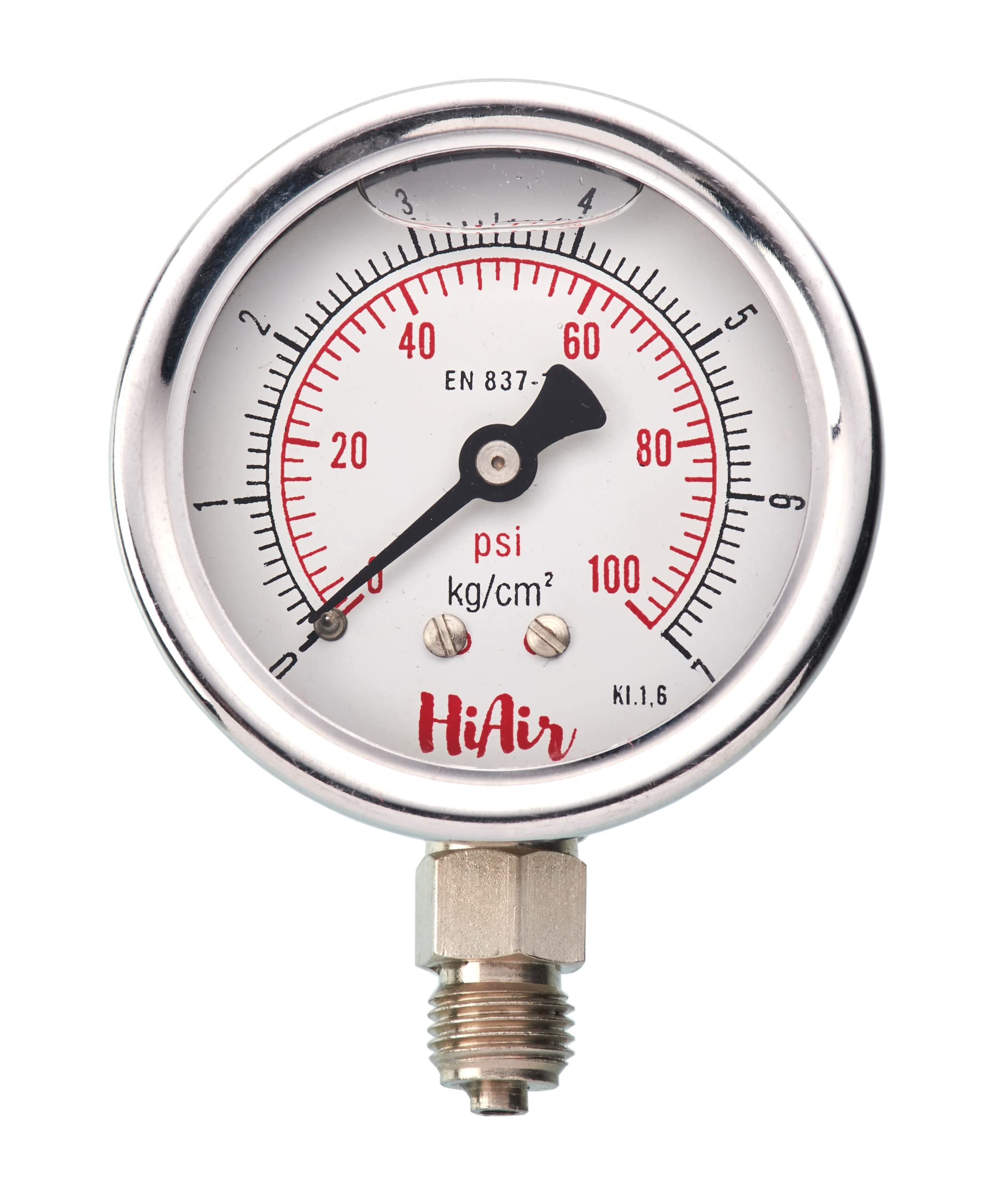 Hiair Glycerin Filled Bottom Pressure Gauge 7kg (100psi) 63mm (2.5 inch) 1/4BSP (B0BYXBW3T1) Amazon Price History, Amazon Price Tracker
