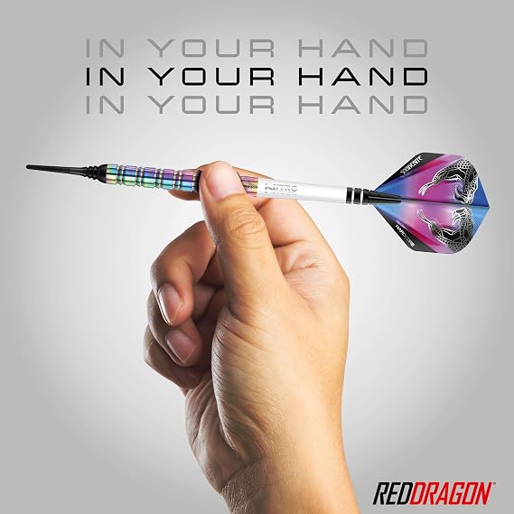 RED DRAGON Peter Wright Snakebite 1 professional darts Tungsten darts set with flights and shafts