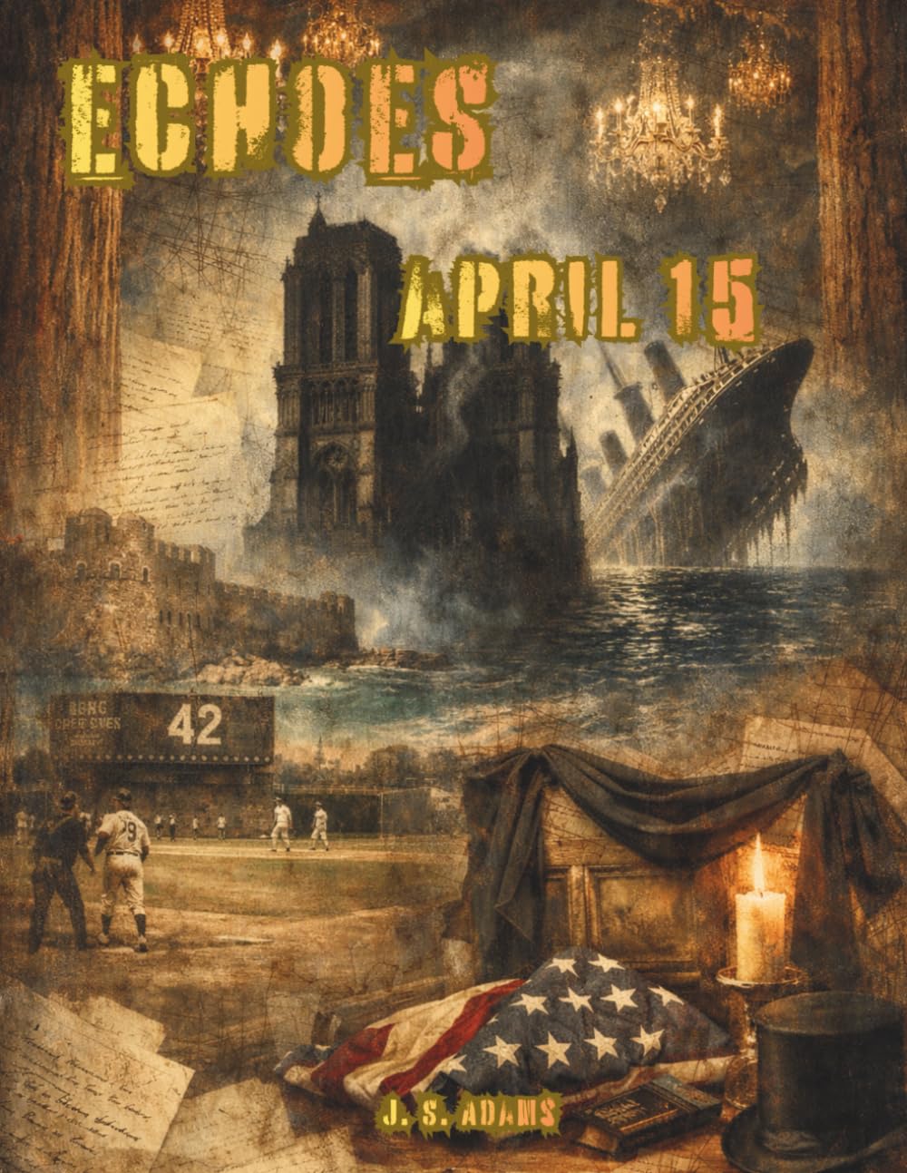 Echoes: April 15: A Coloring Journey Through April 15th in History (Echoes: A Coloring Journey Through History)