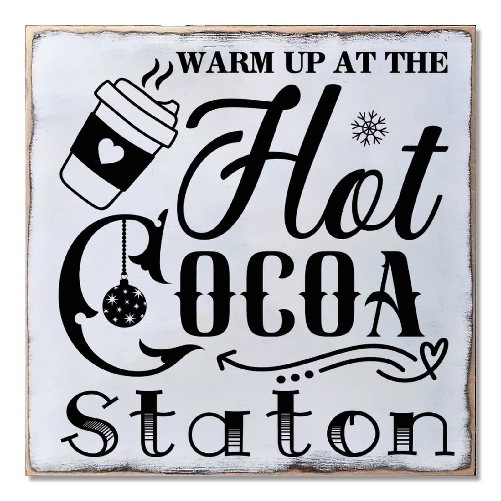 Décoration Hot Cocoa Station pour habiller votre cuisine aux couleurs de Noël