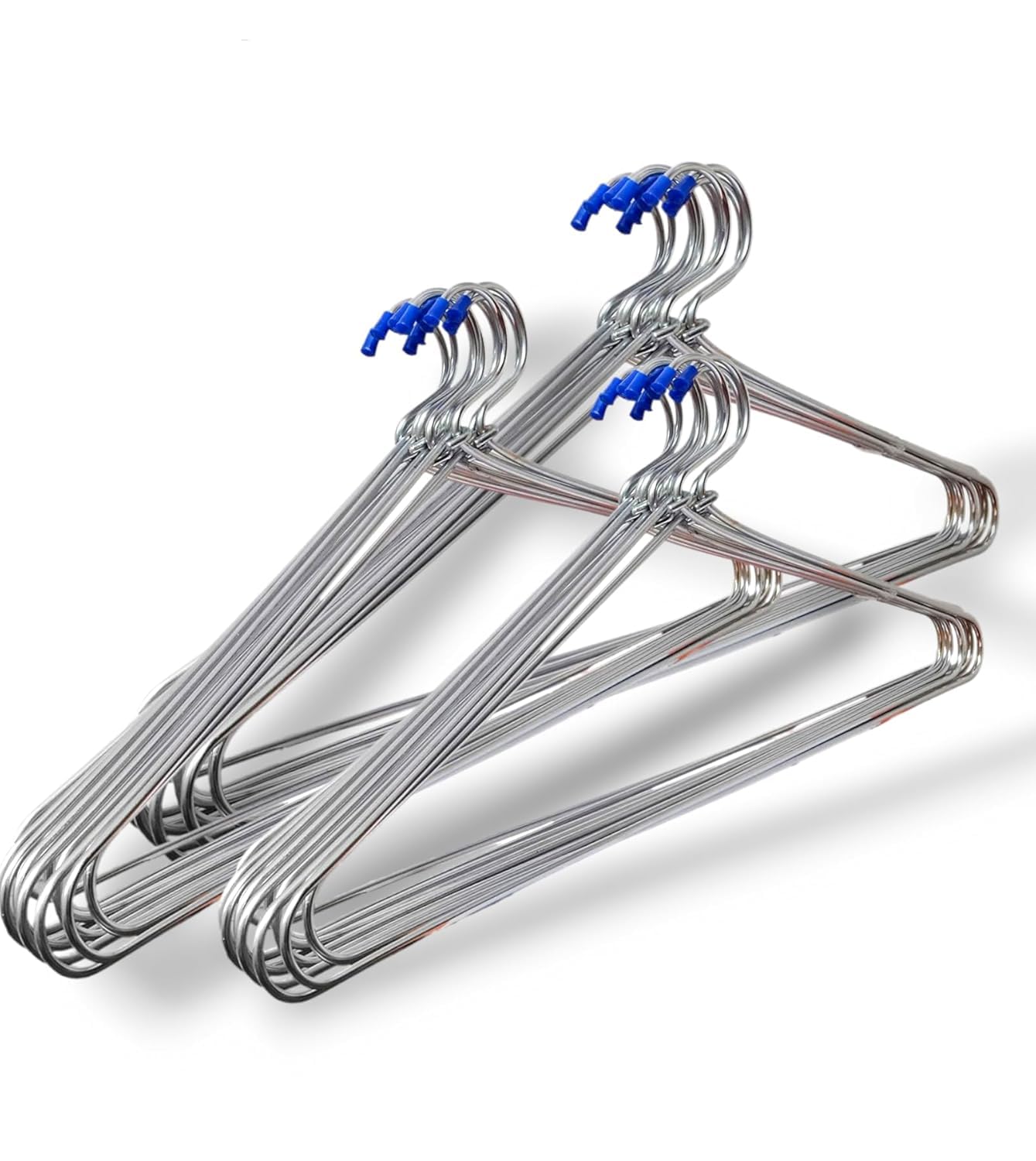 MSAG Heavy Duty Stainless Steel Clothes Hangers – Pack of 12 | Rust-Resistant Metal Hangers for Shirts, Sarees, Jeans & Trousers-image-20