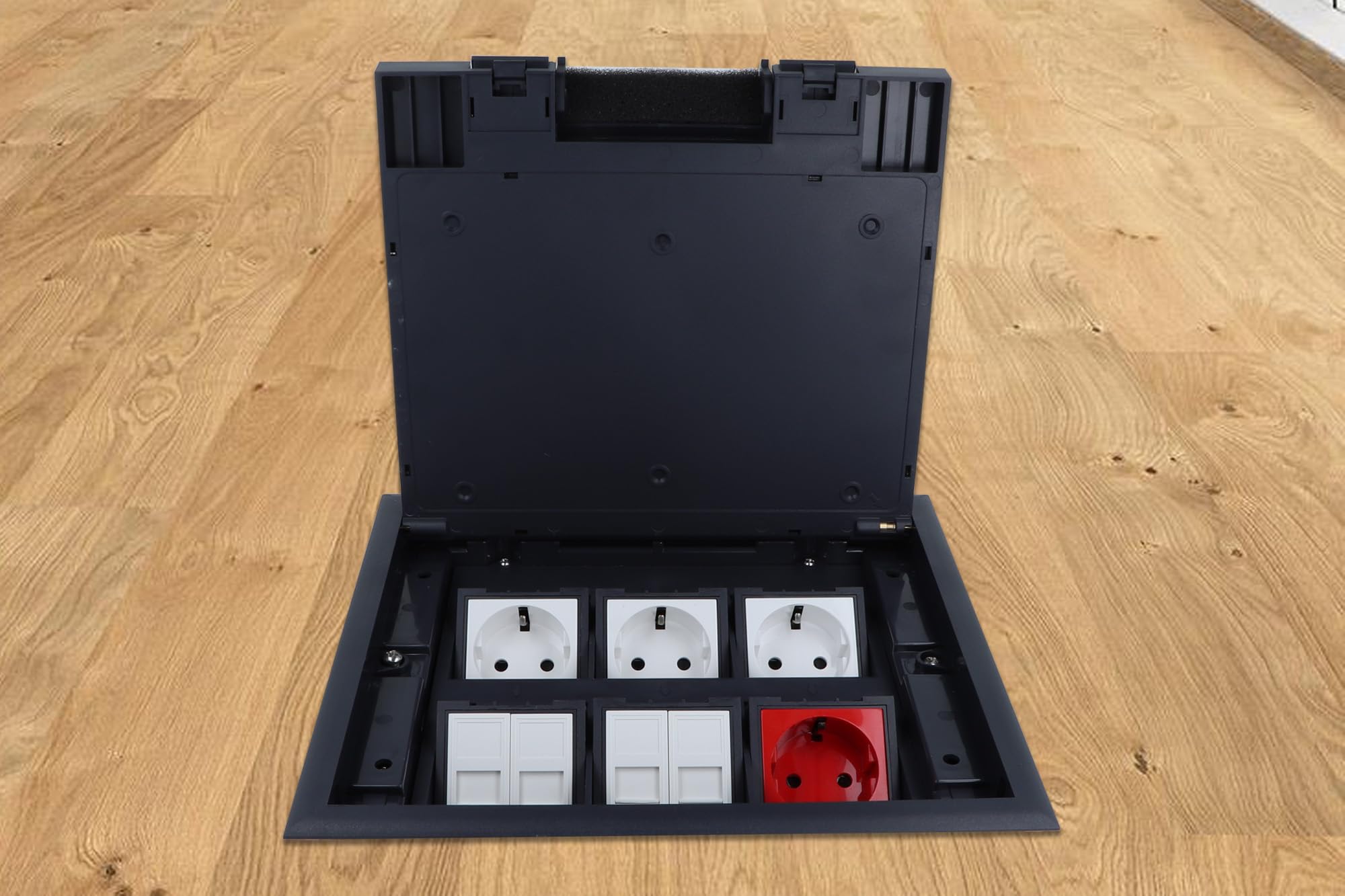 Presa Da Incasso In Plastica 4/6/8, Moduli Mezzi E Interi Per - Foto 5