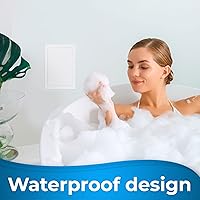 Vista 9 de Panel de acceso para paneles de yeso, 4 x 6 pulgadas, cubierta de orificio de pared, puerta de acceso, panel de acceso de fontanería para paneles