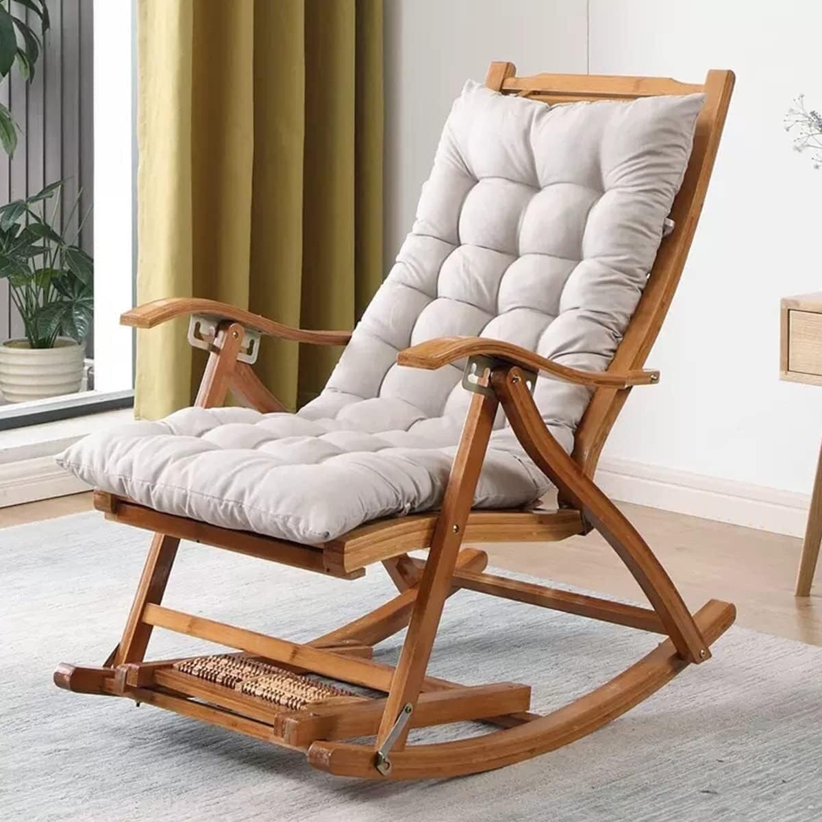 Chaise pliante inclinable pour vos moments de détente sur le balcon
