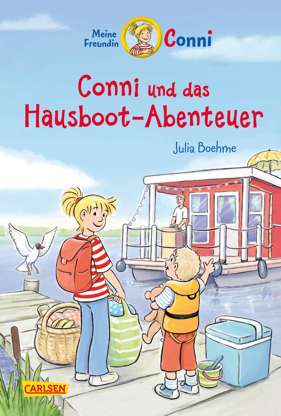 Conni Erzählbände 39: Conni und das Hausboot-Abenteuer: Spannendes Kinderbuch für Jungen und Mädchen ab 7 zum Selberlesen und Vorlesen - mit vielen bunten Bildern