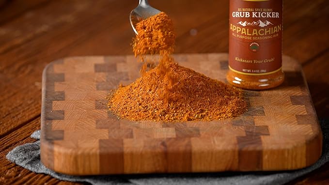 Grub Kicker Appalachian All Purpose Seasoning - Sazonador 3.4 oz miniatura 4