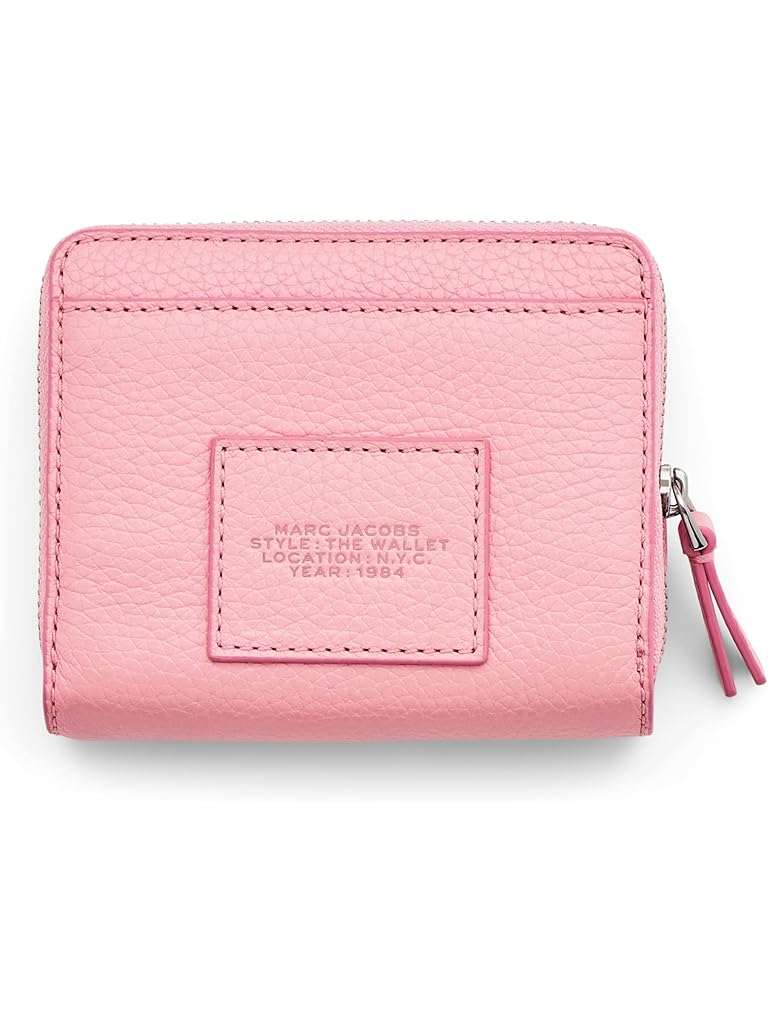 Pink Marc Jacobs The Leather Mini Compact Wallet