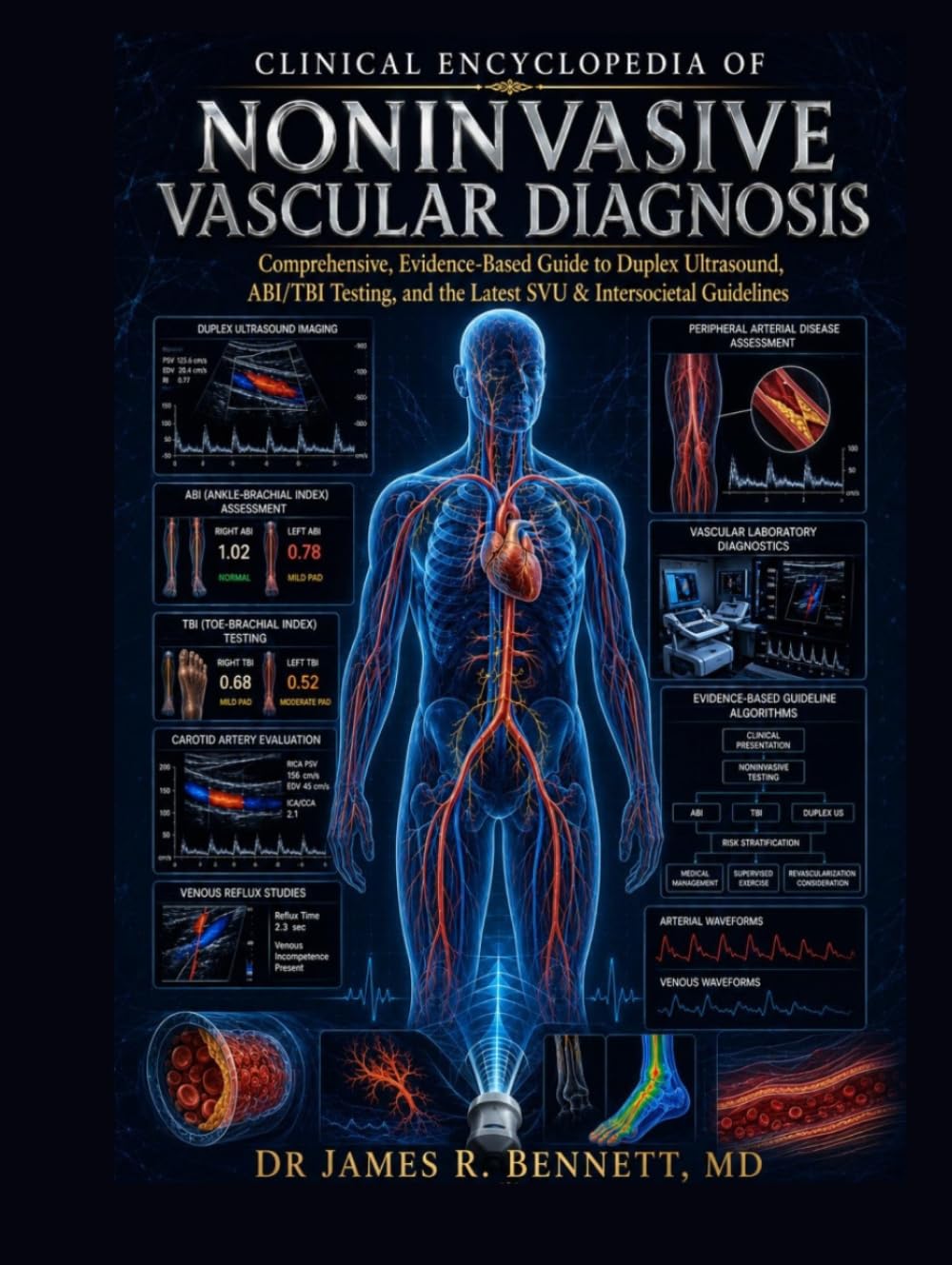 Clinical Encyclopedia of Noninvasive Vascular Diagnosis: Comprehensive, Evidence-Based Guide to Duplex Ultrasound, ABI/TBI Testing, and the Latest SVU & Intersocietal Guidelines