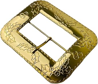 Halco Premium Cast Metal Santa Belt Buckle