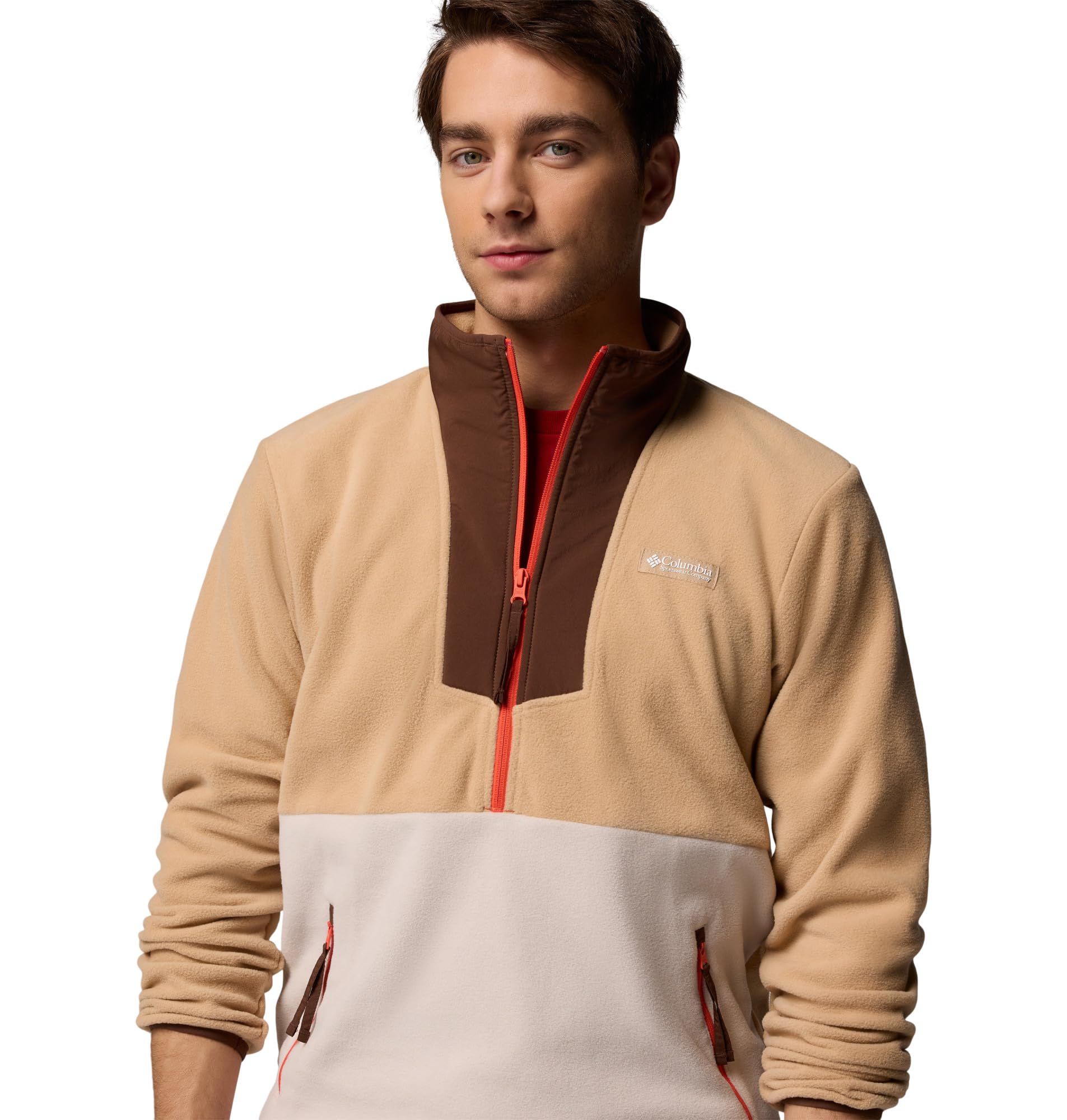 Columbia Sequoia Grove Pull en polaire semi-zippé pour homme