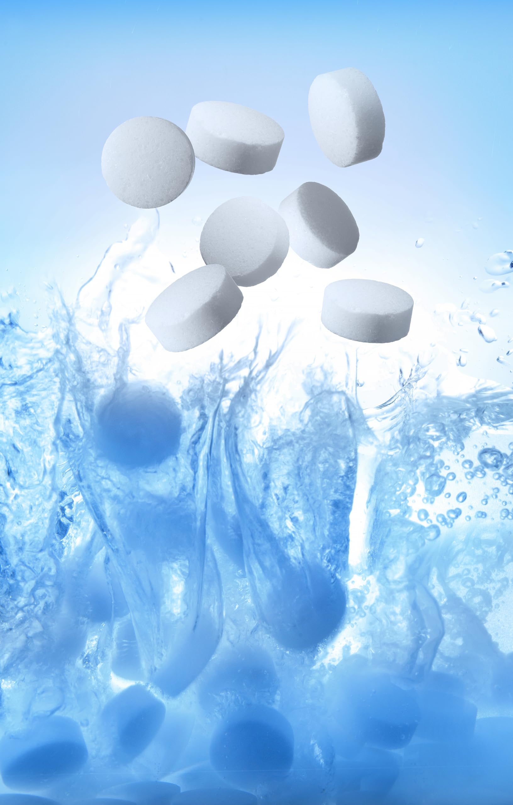 HENDI Pastiglie di sale per addolcitori d'acqua, 10 kg, pastiglie di sale di rigenerazione di elevata purezza per l'addolcimento e la depurazione dell'acqua, cloruro di sodio NaCl
