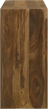 Coaster Home Furnishings - Odilia - Solid Wood - 46-Inch Rectangular Console Table with U-Shaped Design - Farmhouse Style - Living Room and Hallway - Auburn - 708419