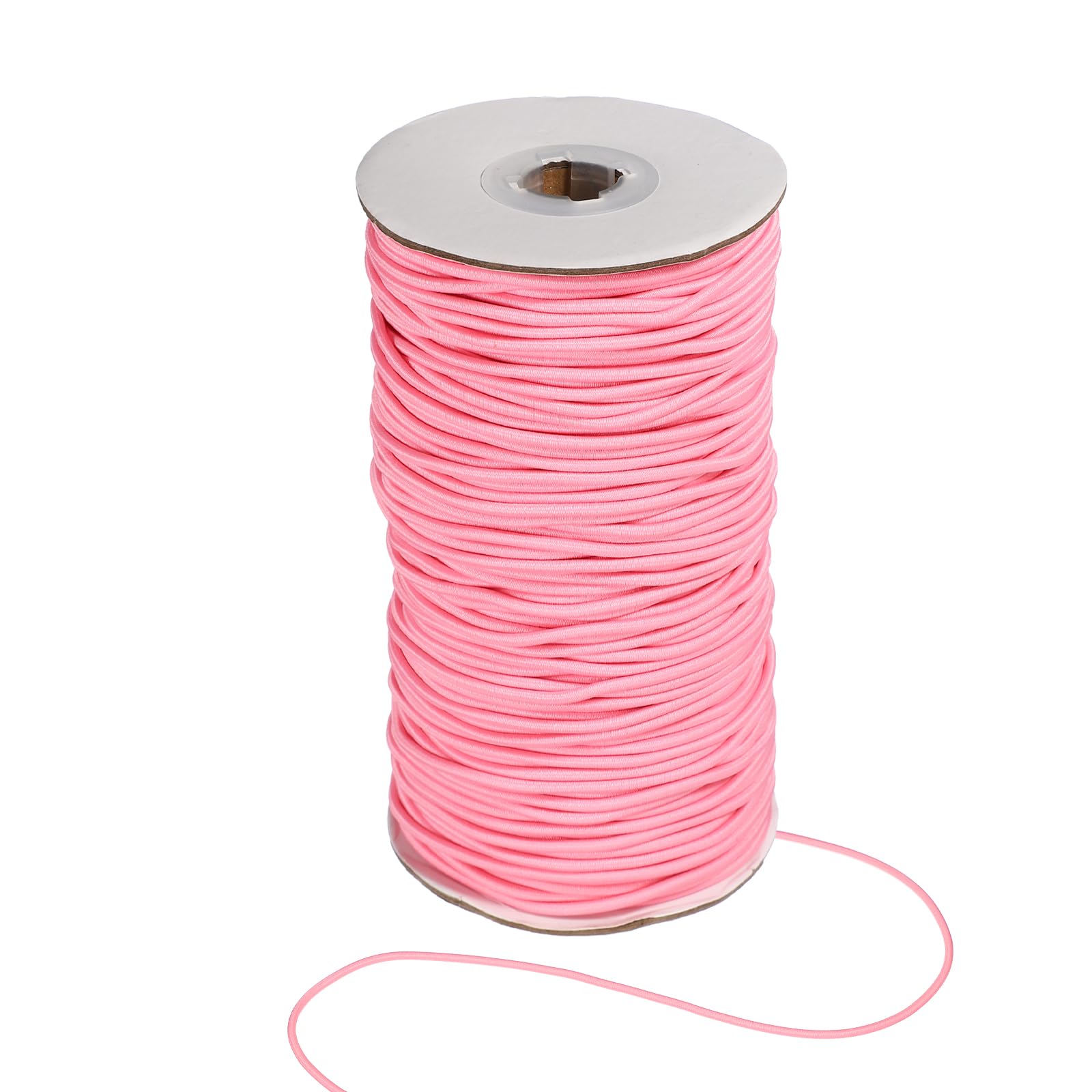 YELARXI Stretchy String for Bracelets, Elastic Crystal Thread Stretch Elastic Beading Cord 2.5mm & Peach Pink-Fitting For(Bracelets/Sewing/Beading/Necklace/Jewelry Making/Crafts DIY)