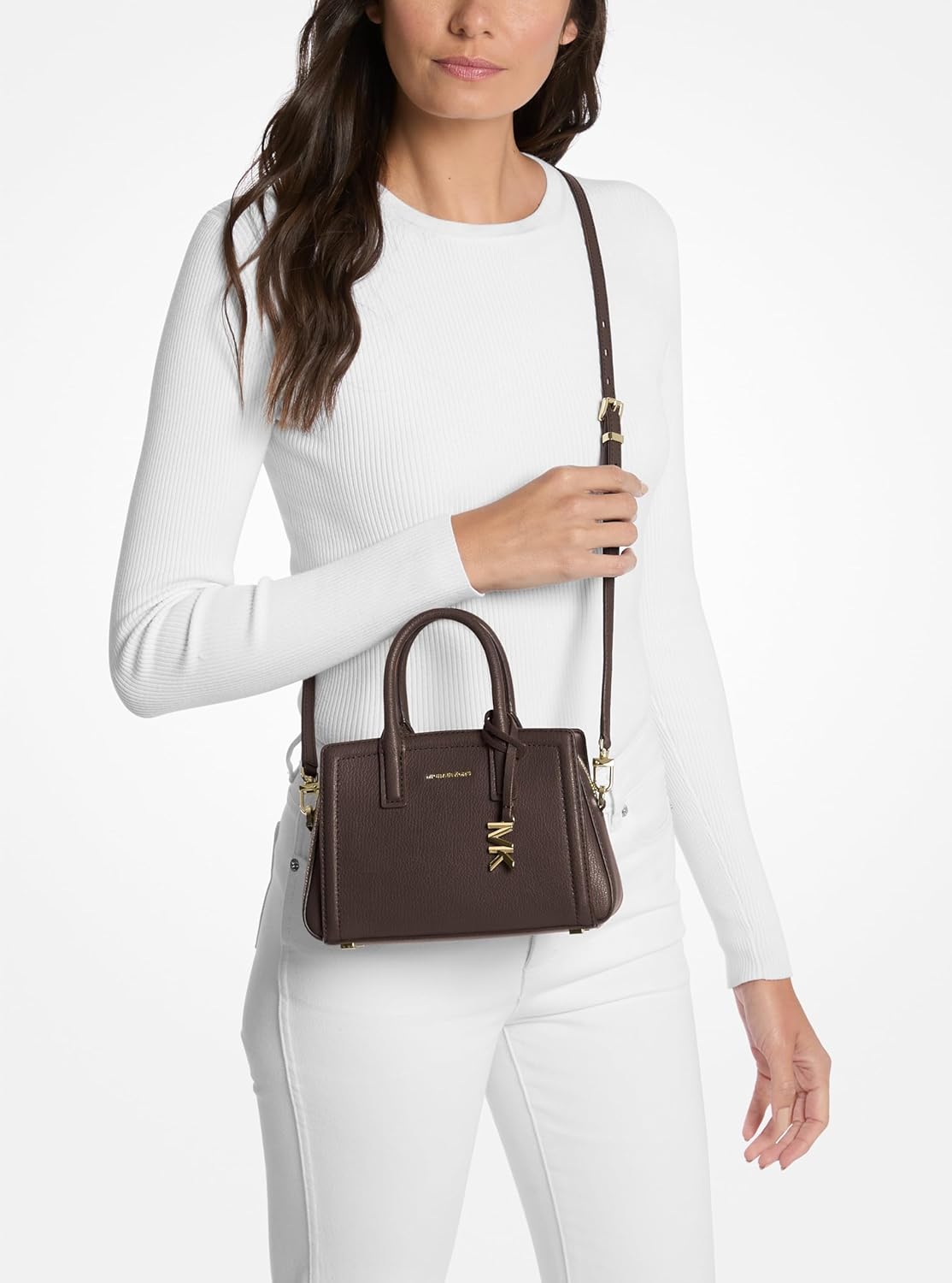 Michael Kors womens Laila Extra Small Crossbody Bag - Image 3