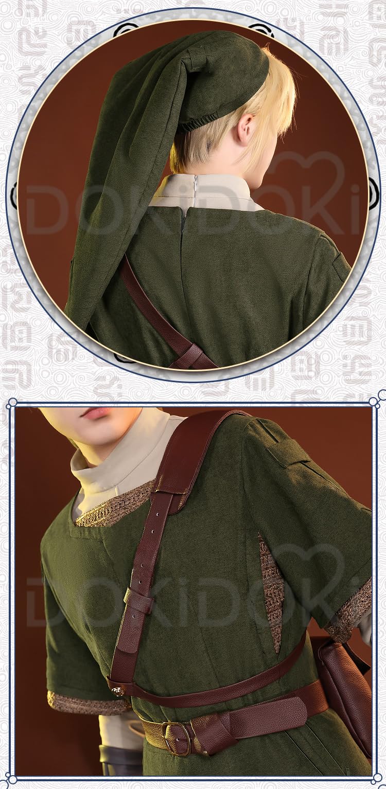 Photo 1 of KIRA KIRA Game Cosplay Costume Doki-SR full Set Wild Deluxe Uniform Outfit for Men Women Halloween Cosplay Costume (L)