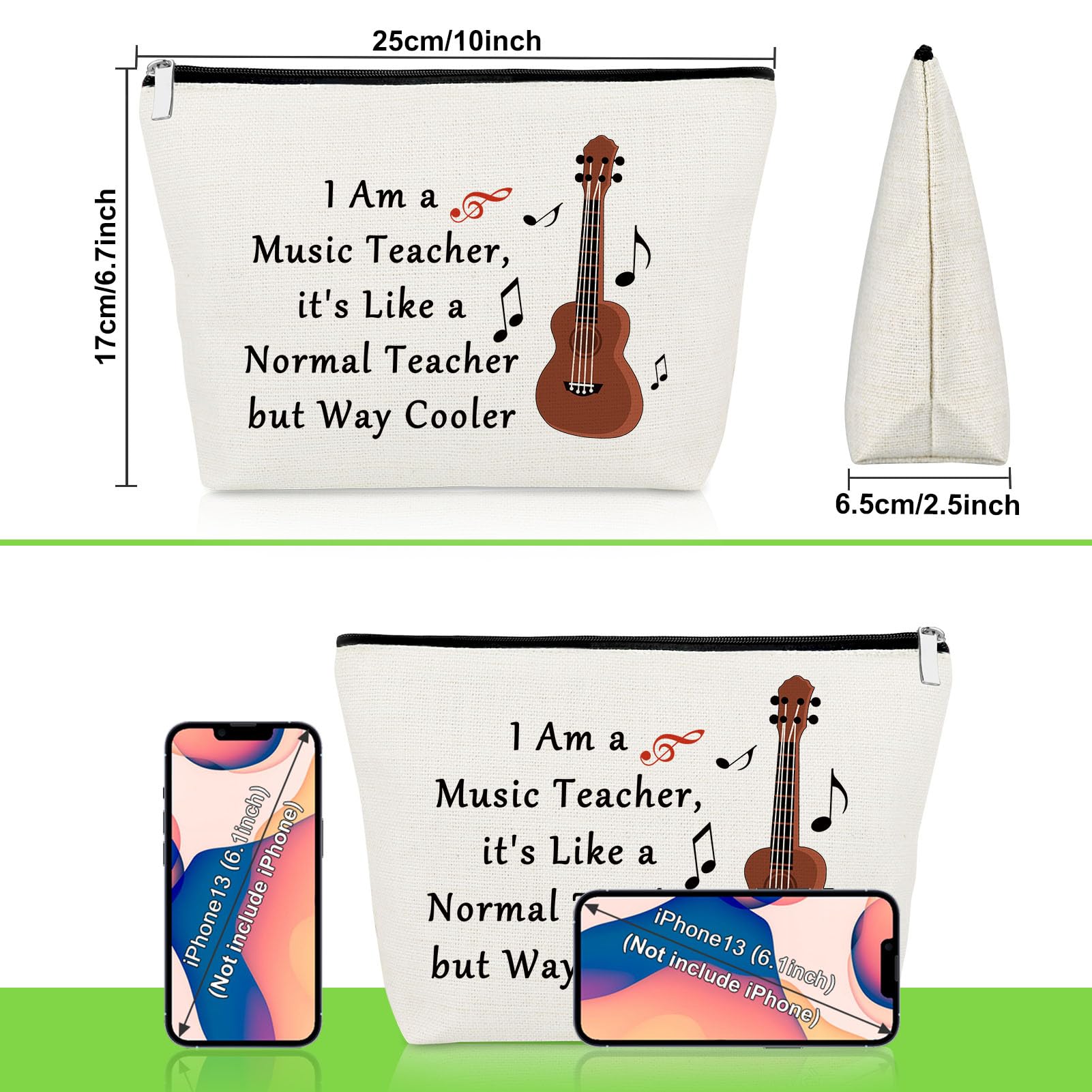 Violin Gifts for Women Makeup Bag Violinist Gifts Music Teacher Appreciation Gifts Violin Lovers Gift Thank You Music Teacher Gifts Musician Birthday Gift Cosmetic Pouch Violin Teacher Gifts