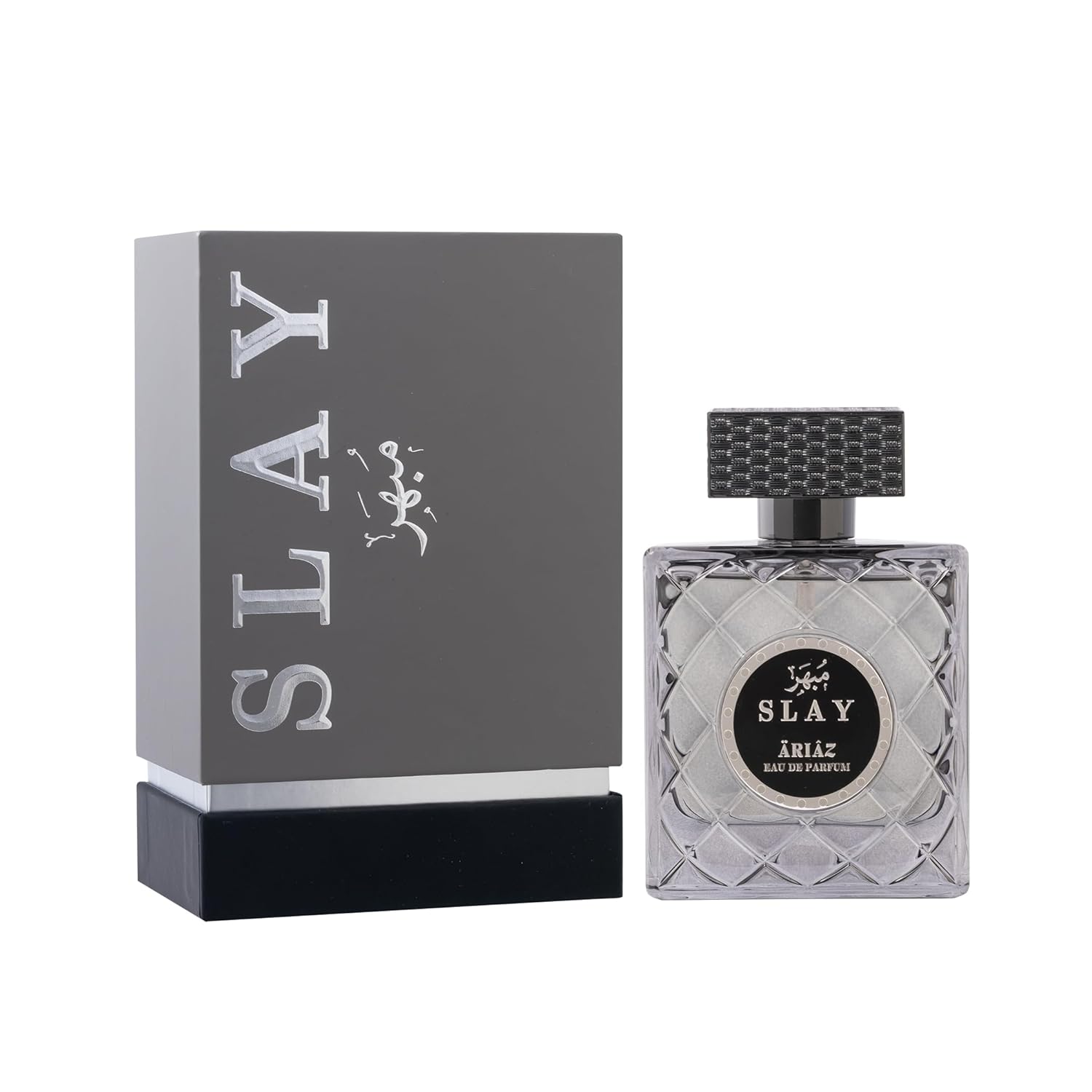 ARIAZ Eau De Parfum 3.4 Oz for Men & Women - Woody Spicy Sandalwood Cologne with Cardamom, Violet, Cedar, Leather & Amber - Nighttime Unisex Fragrance for Fall &Winter - Image 1 of 6