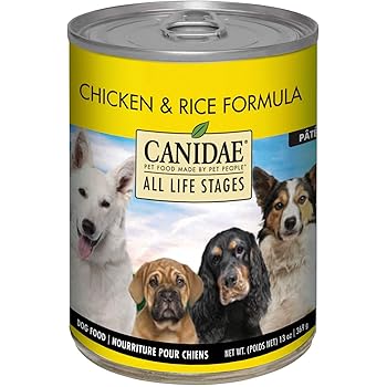 canidae dog food canned