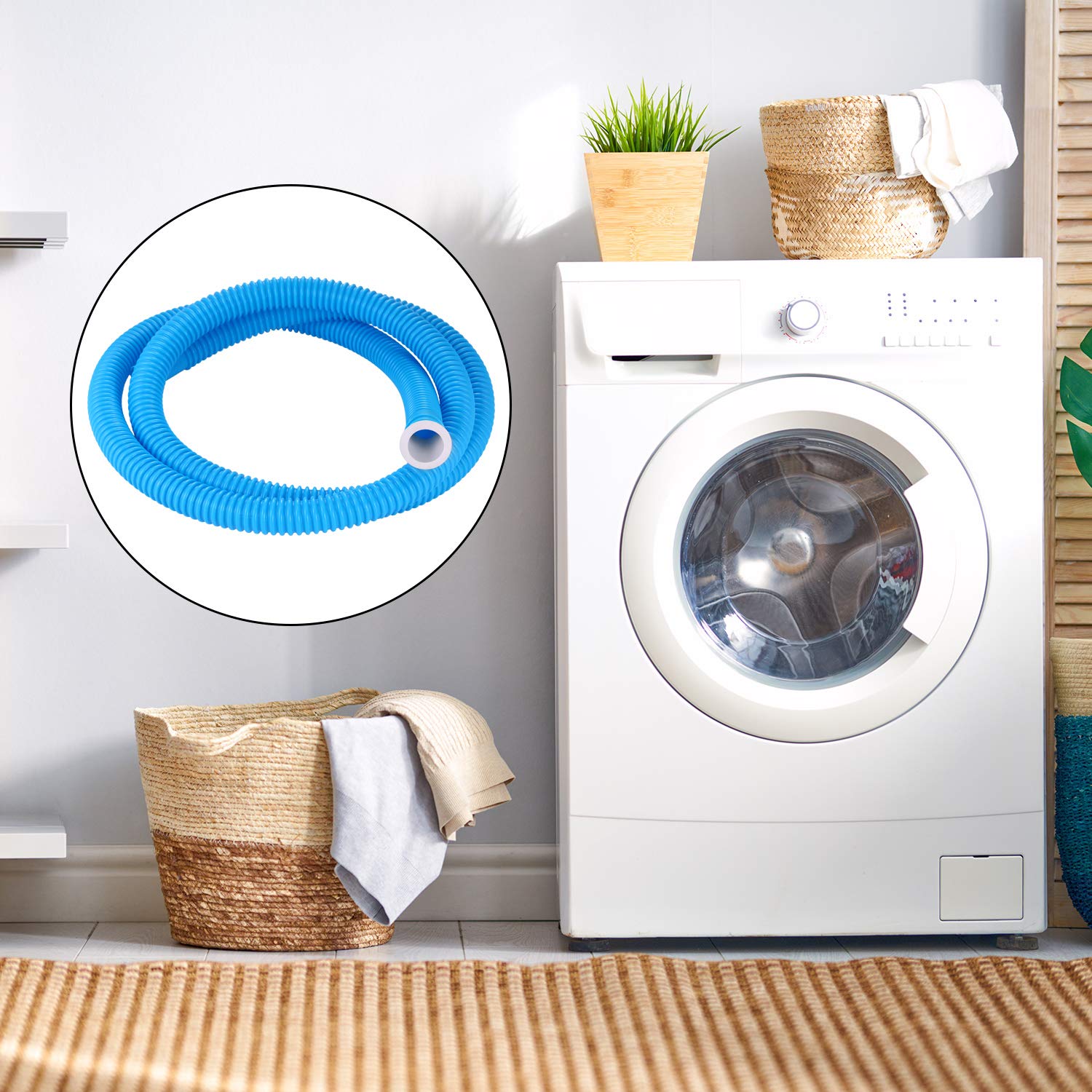 Buy BBTO 3/5 Inch AC Drain Hose Connector Elbow Fitting with Rubber