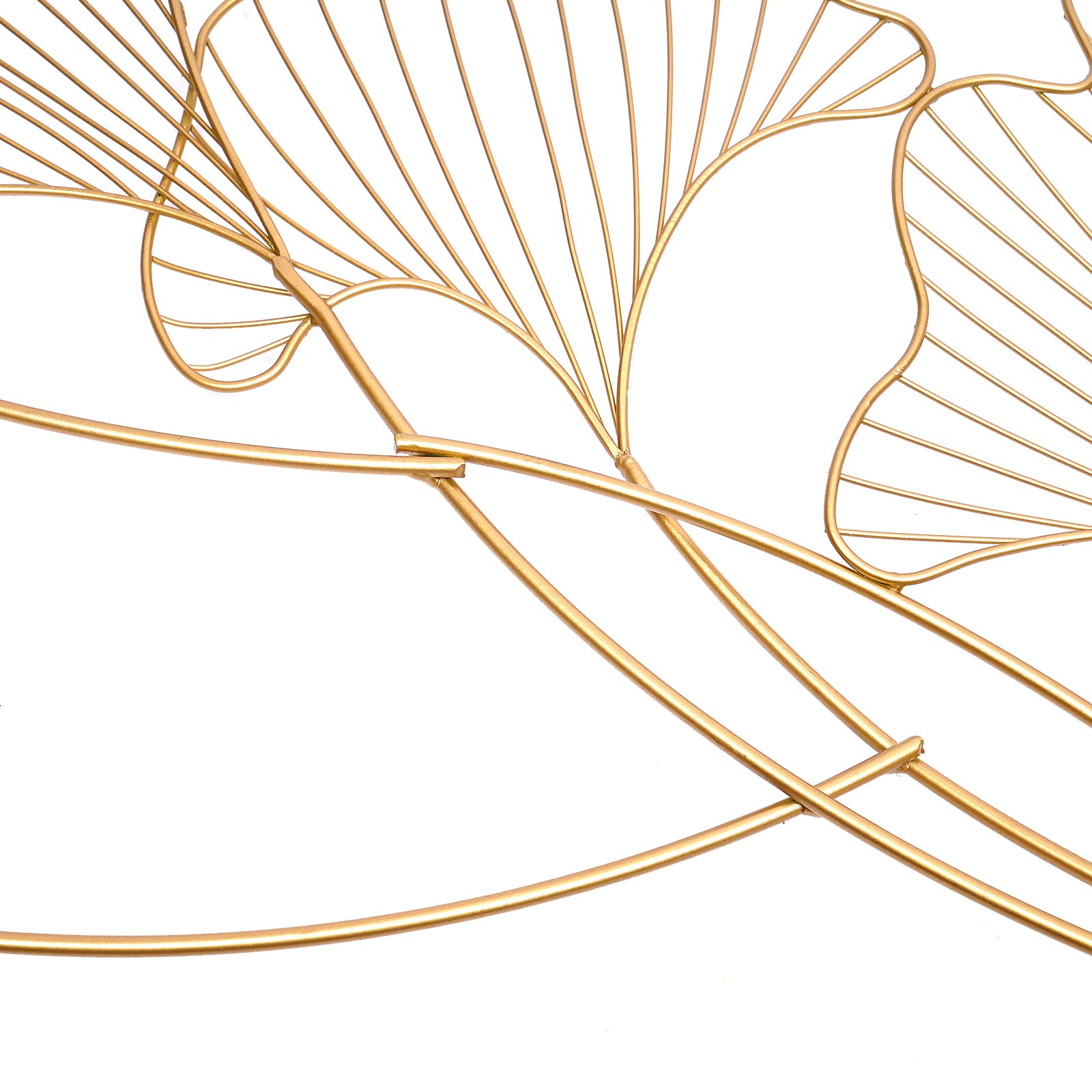 Wanddecoratie Bloem EUROPIUM Metaal 46 cm Goud