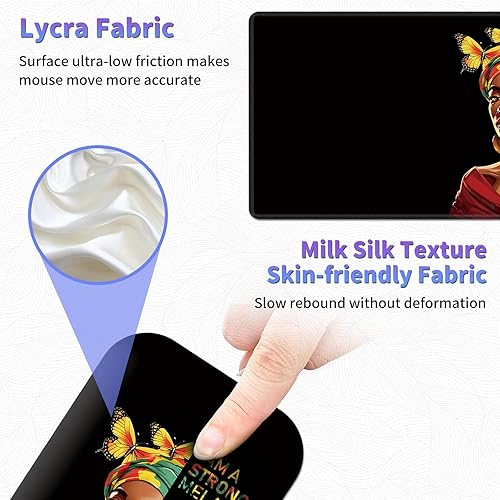 Miniatura 3 de Juego de alfombrillas grandes para mouse, tapete de escritorio + almohadilla para codos + posavasos, alivio del dolor fácil de escribir, almohadilla