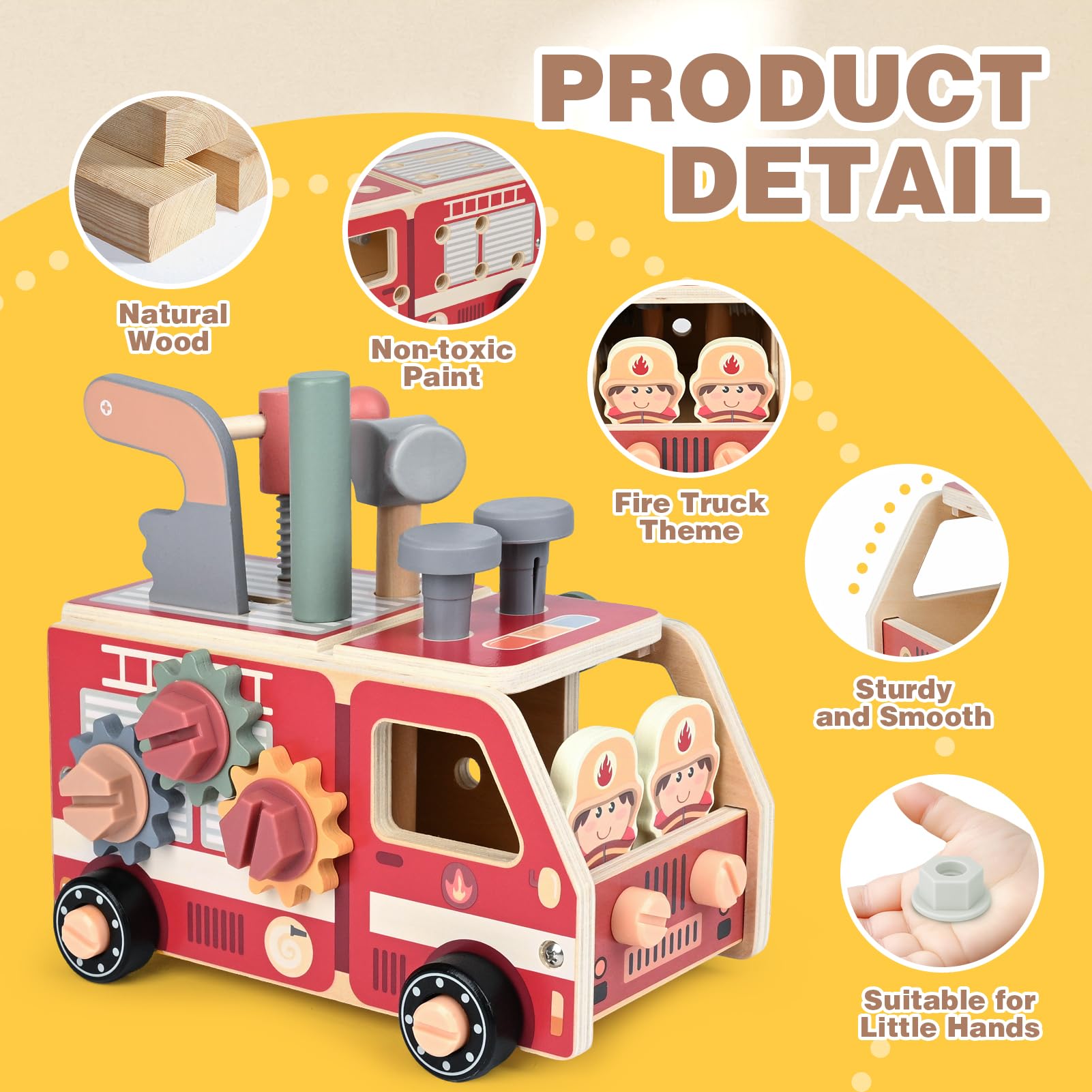 Vanplay Kids Tool Set including Toy Drill - Image 7