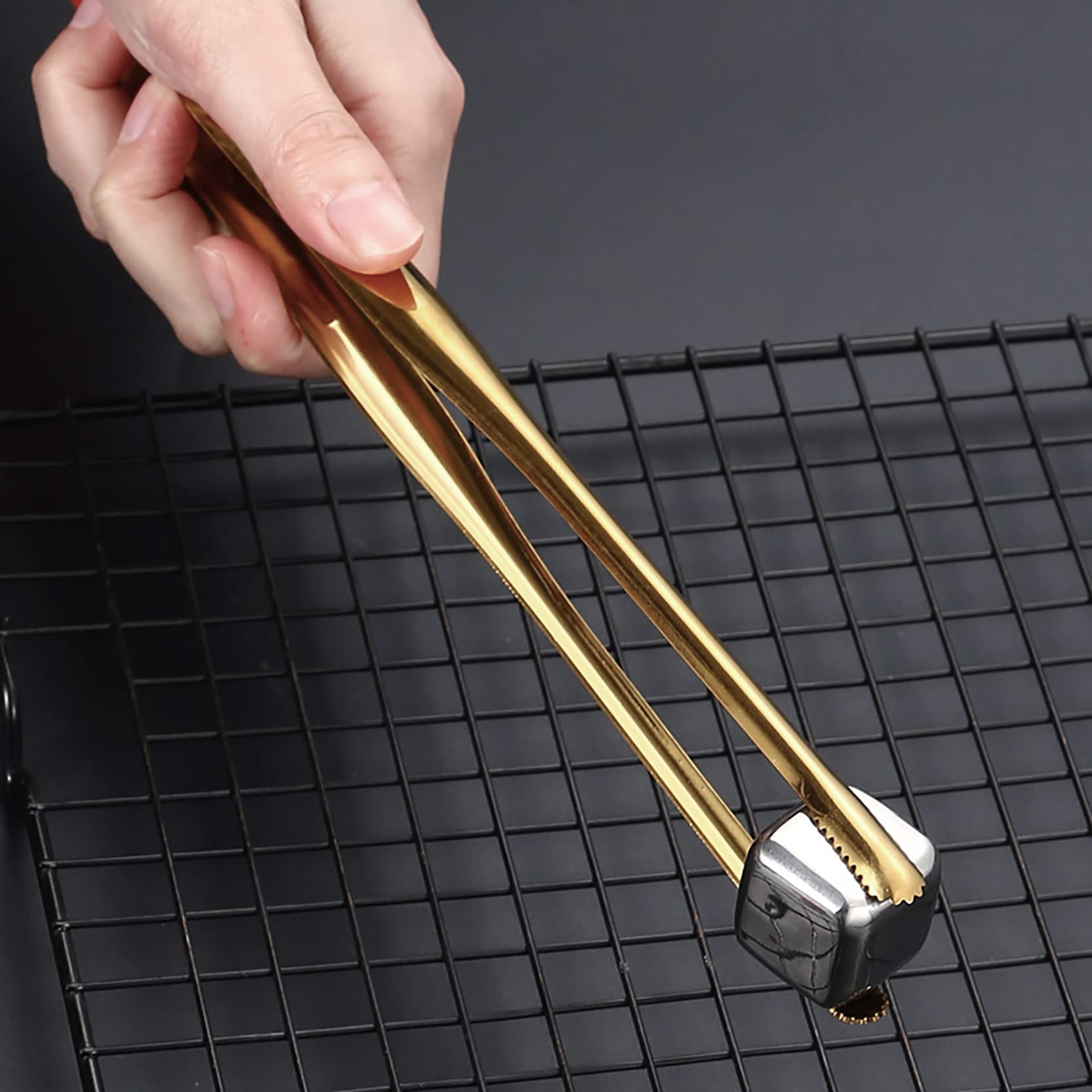 Lot de 3 pinces fines en acier inoxydable SUS304 (30 cm/24 cm/19 cm), pinces japonaises pour barbecue, pinces Yakiniku épaisses, pinces à gril coréennes, pinces à sushi, pinces de cuisine