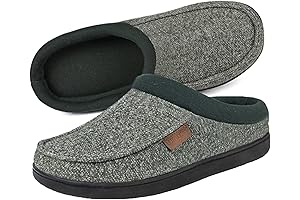 Men's Nealon Moccasin Clog Slippers: The Perfect Blend of Comfort and Style...